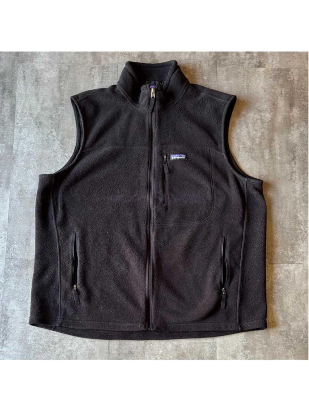 Patagonia Synchilla Fleece Vest Mens XXL Black